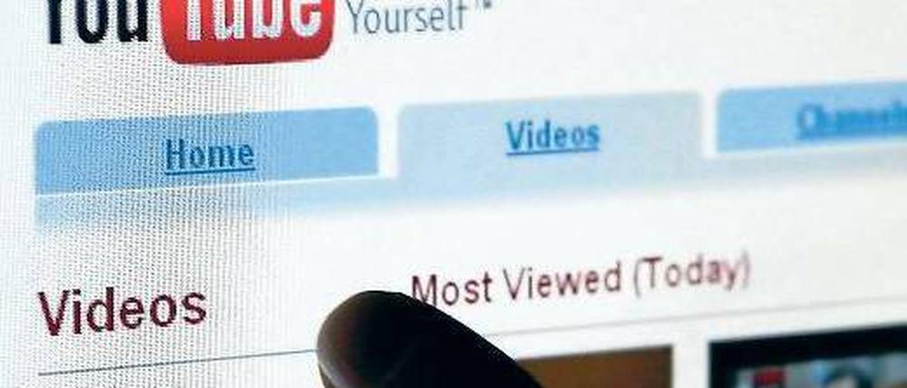 Klick mich! Auf der Plattform Youtube sollen bald hundert neue Kanäle laufen. Foto: dpa