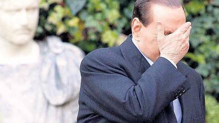 Mehr als eine Affäre: Italiens Ministerpräsident Silvio Berlusconi. Foto: dpa