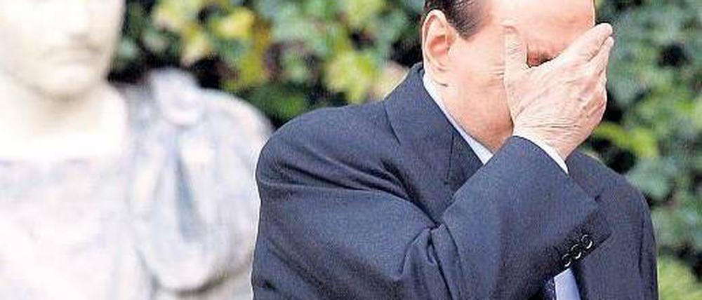Mehr als eine Affäre: Italiens Ministerpräsident Silvio Berlusconi. Foto: dpa