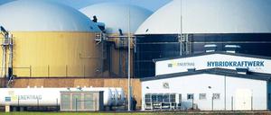 Speicherplatz. Das neue Kraftwerk in Prenzlau wandelt überschüssige Windenergie in Wasserstoff um, den man nutzen kann, wenn sich mal kein Windrad dreht. Foto: dapd