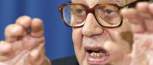 War mit seinem Redetext bei den Salzburger Festspielen nicht erwünscht: Jean Ziegler.