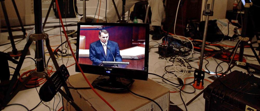 Die Zeit läuft ab: Demokraten und Republikaner müssen sich einigen, sonst können die USA ab Mittwoch nicht mehr alle Staatsausgaben bezahlen.