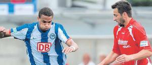 Man kennt sich. Hertha II spielte in der Regionalliga schon gegen Meuselwitz. 