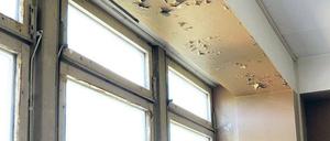 Sanierungsbedürftig. Marode Klassenzimmer gibt es in allen Bezirken. Mit den vorhandenen Mitteln können nur die dringendsten Arbeiten erledigt werden.