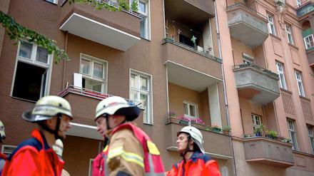 Ein Mann starb bei dem Wohnhausbrand in der Emser Straße.