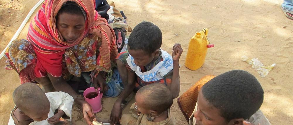 Soamlische Flüchtlinge im Camp Dagahaley im kenianischen Dadaab.