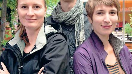 Die Macher. Adriana Lettrari, Johannes Staemmler, Stephanie Maiwald. 