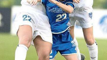 Mia Hamm, 39, ist eine der bekanntesten Sportlerinnen der USA. Mit dem Fußball-Nationalteam holte sie 1991 und 1999 den WM-Titel.