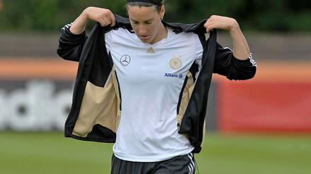 Glanzloser Abgang. Birgit Prinz hatte sich ihre letzte WM ganz anders vorgestellt.