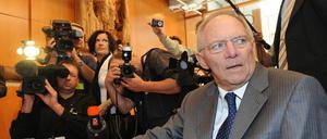 Bundesfinanzminister Wolfgang Schäuble.