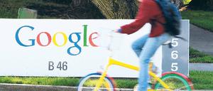 Stoppen wollen die deutschen Zeitungsverlage die angeblich wettbewerbswidrigen Aktivitäten von Google und hoffen auf Hilfe von den Kartellbehörden. Foto: AFP