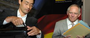 Bundeswirtschaftsminister Philipp Rösler und Bundesfinanzminister Wolfgang Schäuble.