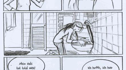 Alles muss raus. Das Leben von Jessica pendelt zwischen Scham und Angst.
