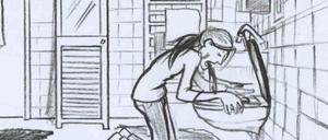 Alles muss raus. Das Leben von Jessica pendelt zwischen Scham und Angst.