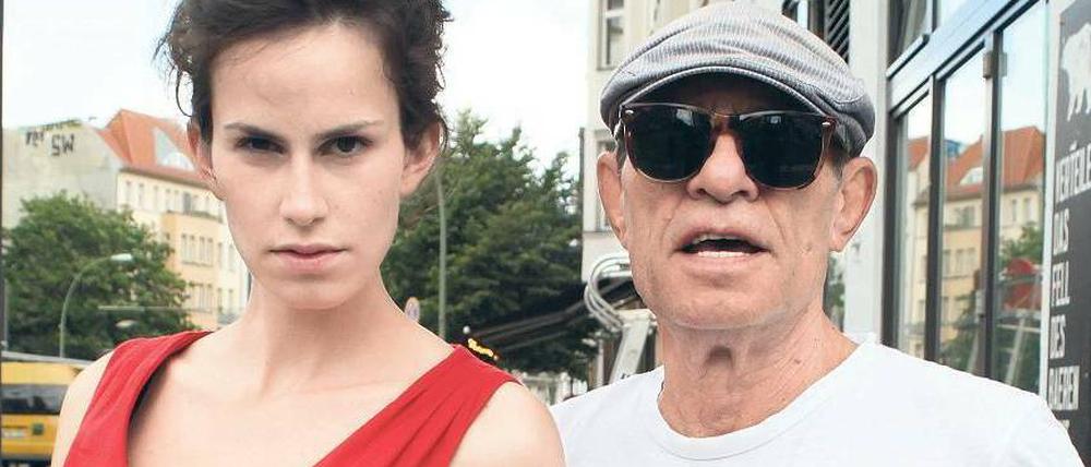 Saralisa Volm und Klaus Lemke.