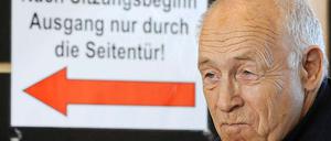 Schlichter beim Bahnprojekt Stuttgart 21: Ex-CDU-Generalsekretär Heiner Geißler.