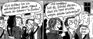 Alte Bekannte: Auch Comic-Künstler wie Line Hoven, Arne Bellstorf und Sascha Hommer tauchen in dem Buch auf.