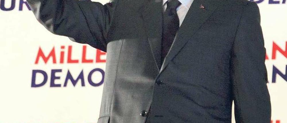 Hat viel vor. Erdogan möchte das Land in eine Präsidialdemokratie umwandeln – und selbst Präsident werden. Manche vergleichen ihn schon mit Staatsgründer Atatürk. Foto: dpa