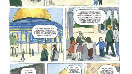 Allgegenwärtige Geschichte: Eine Seite aus dem Buch.