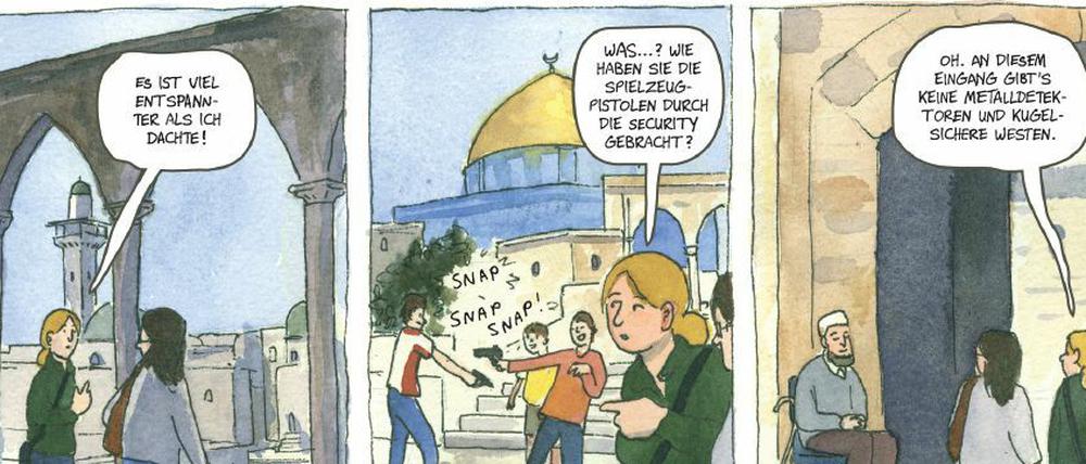 Allgegenwärtige Geschichte: Eine Seite aus dem Buch.