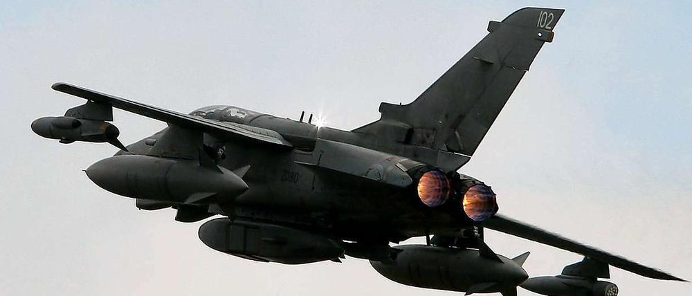 Ein britischer Tornado-Kampfjet