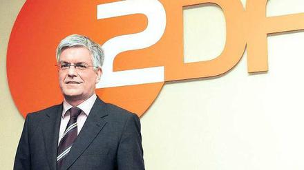 Ein Mann, ein Sender. Thomas Bellut, 56, arbeitet seit 1984 für das ZDF. Foto: ZDF
