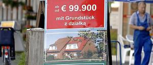 In Löcknitz werden gezielt junge polnische Familien angesprochen.