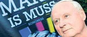 Stargast. Lafontaine beim Kongress des linken Netzwerkes Marx 21 in Berlin.