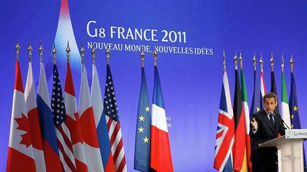 Frankreichs Präsident Sarkozy ist der Gastgeber des diesjährigen G8-Gipfels. In nur 25 Stunden soll ein breiter Themenkatalog besprochen werden. 