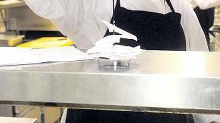 Alles grün? Um das herauszufinden, soll ein Blick auf die Restauranttür reichen. 