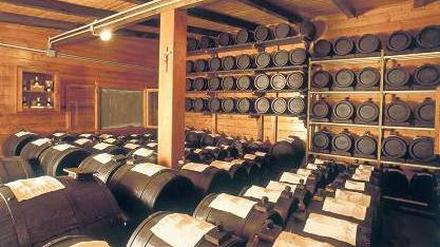 Ruheraum. Mindestens 60 Tage muss echter Modena-Essig reifen. Foto: p-a/Bildagentur Huber