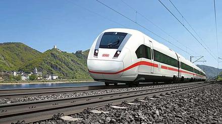 Der Neue. Ab 2016 soll der ICx auf den deutschen Gleisen rollen.