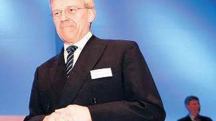 Schwerer Abschied. Hochtief-Chef Herbert Lütkestratkötter hatte seinen letzten Auftritt am Donnerstag auf der Hauptversammlung in Essen.