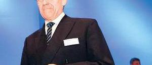 Schwerer Abschied. Hochtief-Chef Herbert Lütkestratkötter hatte seinen letzten Auftritt am Donnerstag auf der Hauptversammlung in Essen.