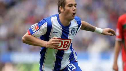 Pierre-Michel Lasogga will "auf lange Zeit bei Hertha bleiben".