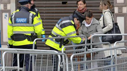 In Dublin wurden die Sicherheitsmaßnahmen bereits verschärft.