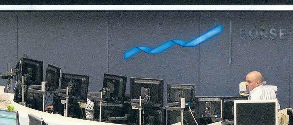 Optimismus. Der Deutsche Aktienindex erreichte am Montag neue Höhen. Foto: rtr