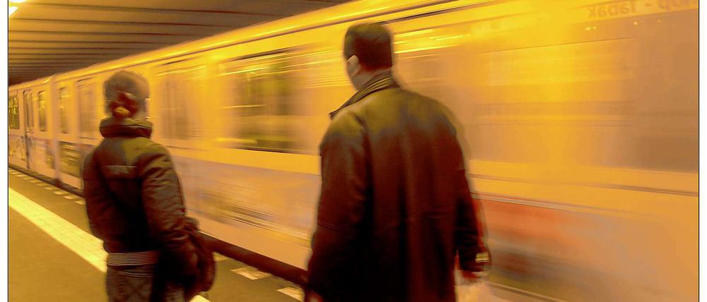 Ab Donnerstag heißt es wieder geduldig sein auf den Bahnsteigen der U2.