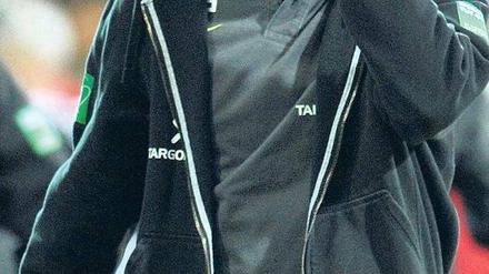 Sorgen zum Geburtstag. Trainer Schaaf muss um den Klassenerhalt bangen.Foto: dpa