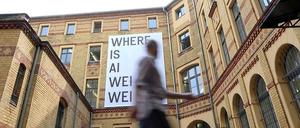 Ai Weiwei fehlt: Die Galerie Neugerriemschneider beteiligt sich mit Werken des chinesischen Künstlers an der siebten Ausgabe des Gallery Weekend.