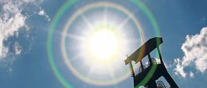 Wenn die Sonne sich über