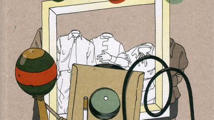 Fragmentierte Erinnerung: Die Coverillustration.