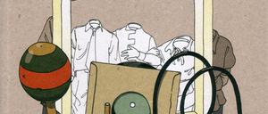 Fragmentierte Erinnerung: Die Coverillustration.