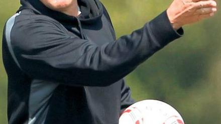 Im Zeichen des Tigers. Effenberg absolviert derzeit in der Sportschule Oberhaching den Trainerlizenzlehrgang. Foto: dapd