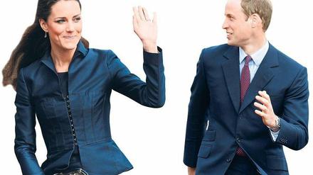 Am Freitag ist Hochzeitstag für Kate und William.