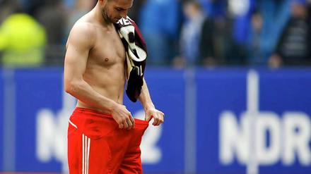 Tote Hose in Hamburg. Mladen Petric glaubt, dass da mehr drin war.