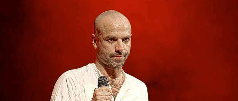 Jan Plewka singt Rio Reiser im Kesselhaus.