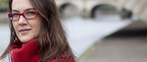 Austausch-Journalistin Lea Klæstrup Andersen auf Erkundungstour durch Berlin.