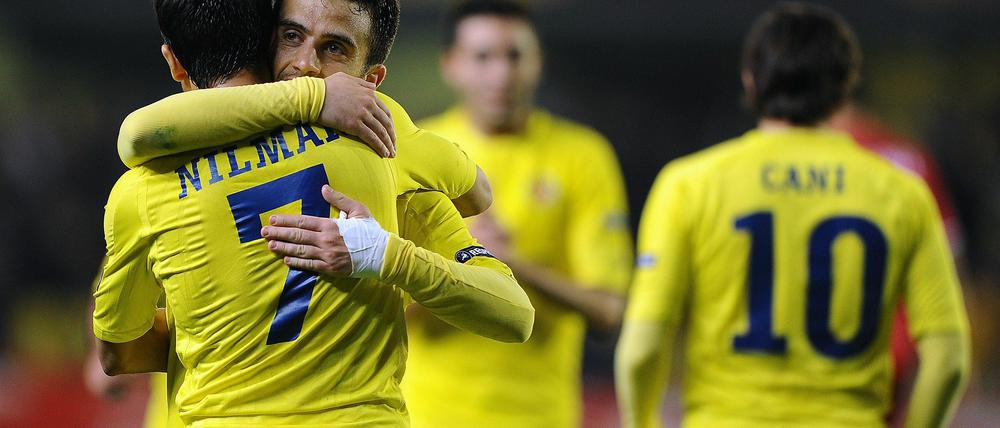 Neben den Portugiesen jubelten an diesem Abend auch die Spanier: Der FC Villarreal siegte deutlich gegen Twente Enschede.