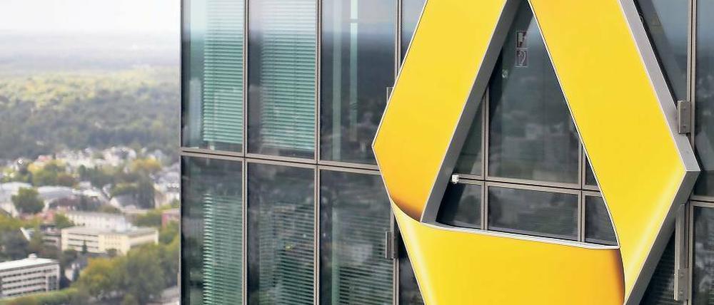 Bald fein raus - die Commerzbank, hier die Firmenzentrale in Frankfurt.